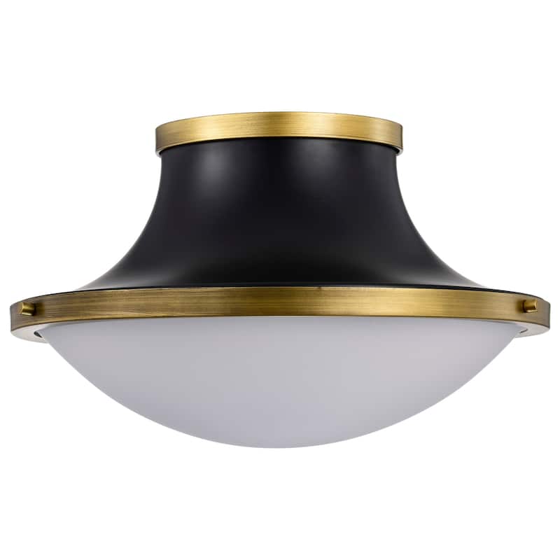 Nuvo Lighting 60/7906 Lafayette 3 Light 18" Wide Flush Mount Bowl