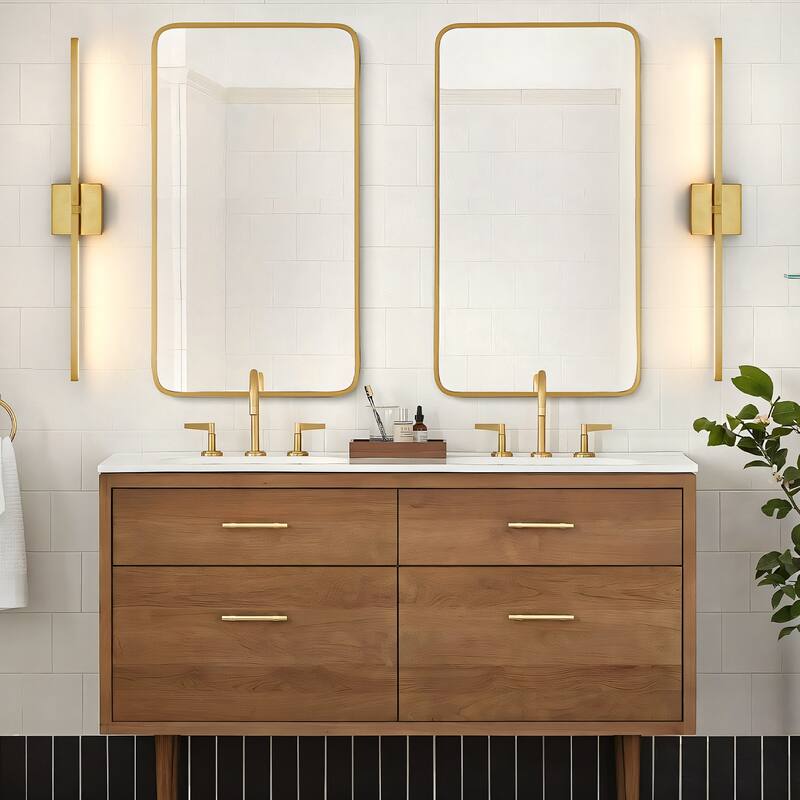 Modern Vanity Lighting Fixtures 24/30/39 inch Bathroom Vanity Lights Over Mirror Wall Sconce for Bathroom