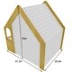 preview thumbnail 4 of 3, Flair - Avenlur Wood house Desk with Chair
