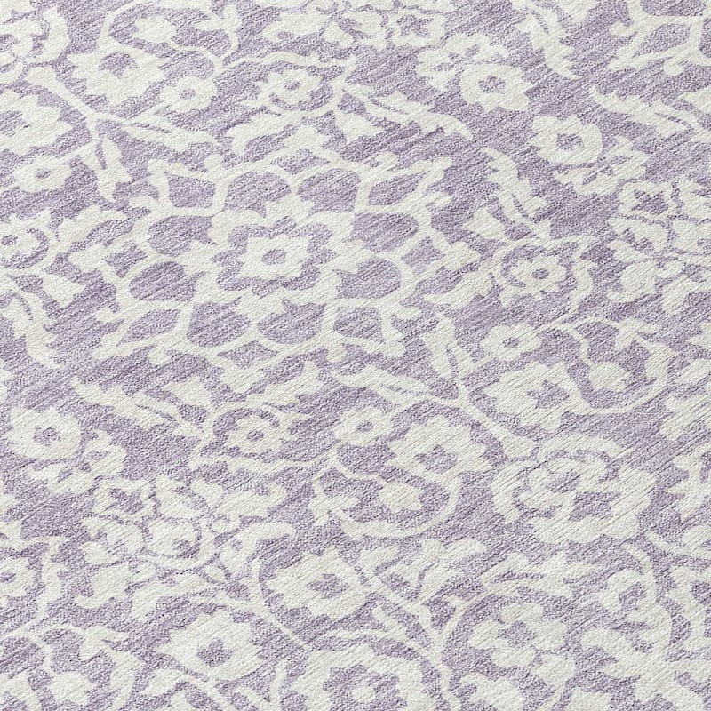 Machine Washable Indoor/ Outdoor Chantille Traditional Farmhouse Rug