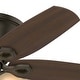 preview thumbnail 5 of 17, Hunter 42" Builder Low Profile Ceiling Fan with 3-Light LED Light Kit and Pull Chain