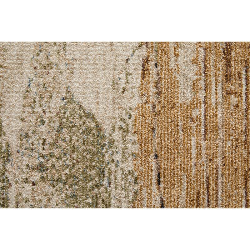 Grand Bazaar Stirling Machine Made Abstract Modern Area Rug