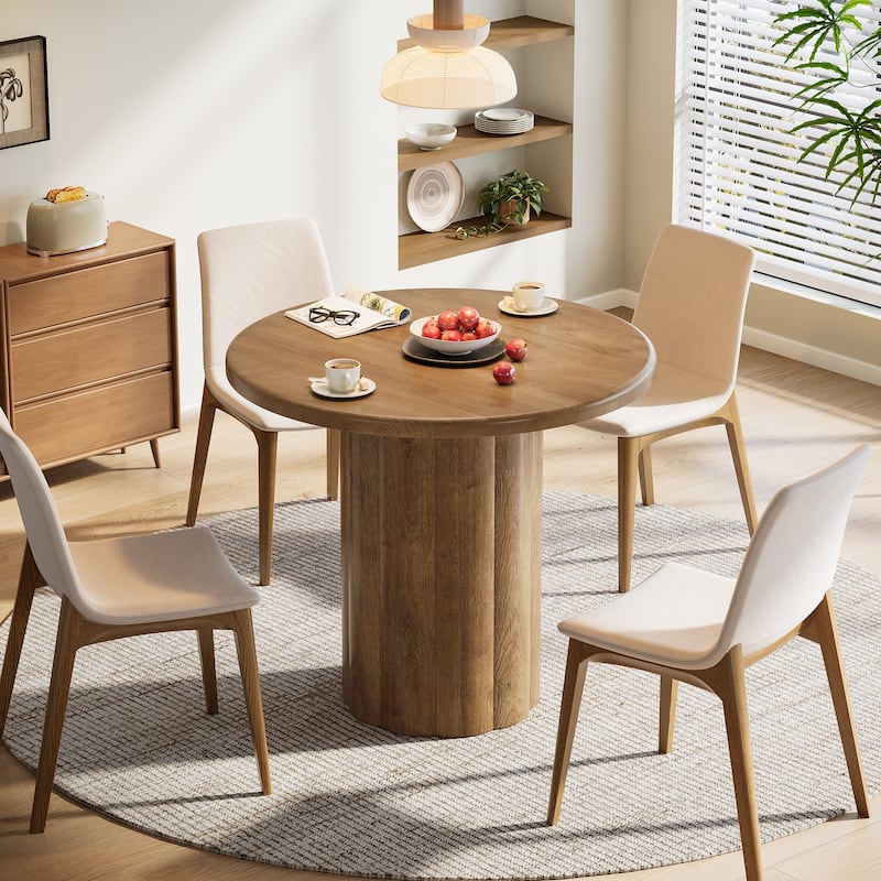 31.5-Inch Small Kitchen Table with Sturdy Base