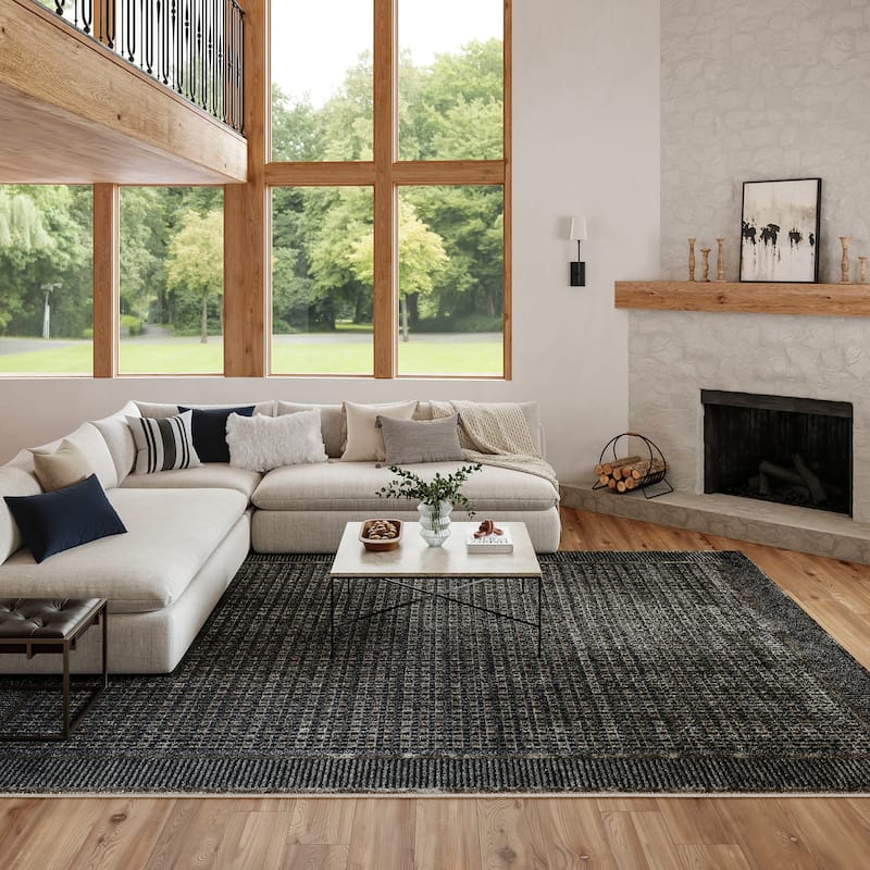 Nourison Nordic Indoor only Geometric Area Rug