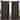 ATI Home Indoor/Outdoor Solid Cabana Grommet Top Curtain Panel Pair