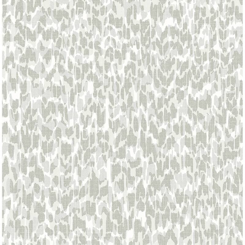 A-Street Prints Flavia Grey Animal Print Wallpaper