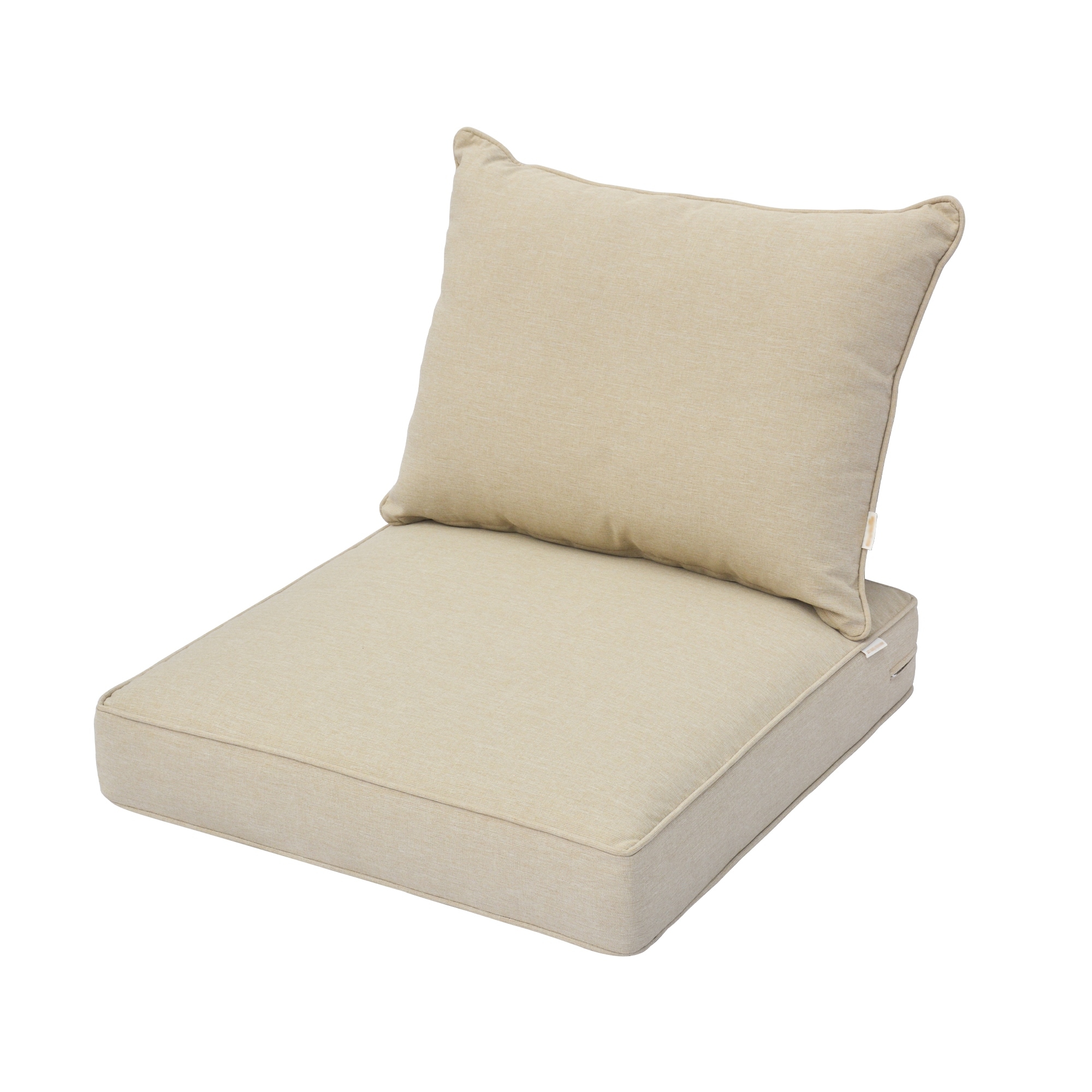 HOOOWOOO 2-piece Outdoor/Indoor Chair Cushion Set