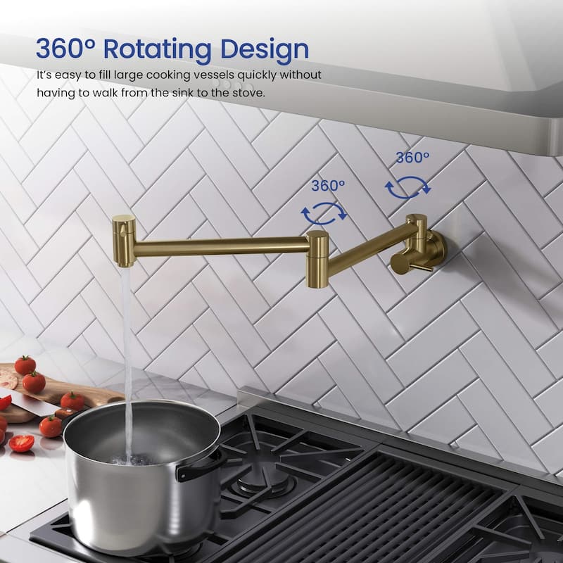Circular Kitchen Pot Filler