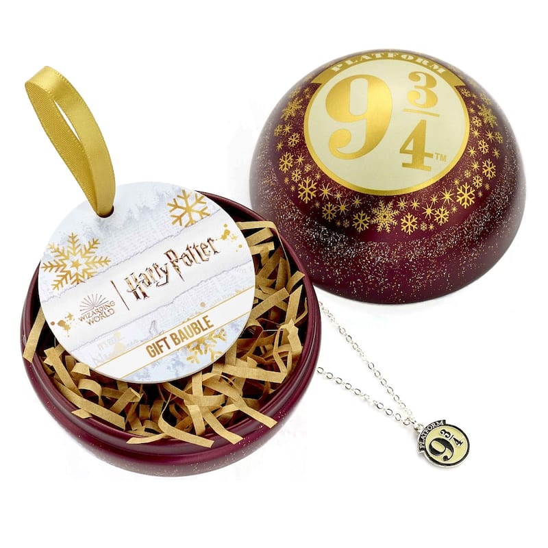Harry Potter Platform 9 3/4 Bauble with 9 3/4 Necklace