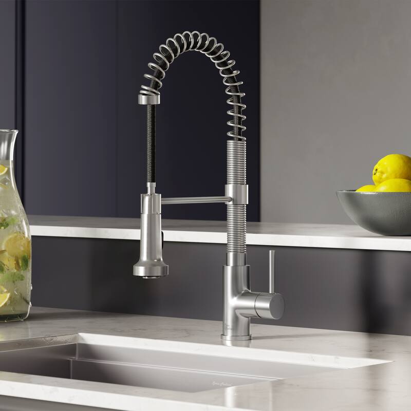 Nouvet Single Handle, Pull-Down Kitchen Faucet - Brushed Nickel