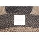 preview thumbnail 9 of 7, ECARPETGALLERY Braided Weave Palas Denizli Taupe Jute Rug - 4'0 x 4'0