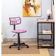 preview thumbnail 5 of 3, Nickelodeon JoJo Siwa Adjustable Rolling Desk Chair