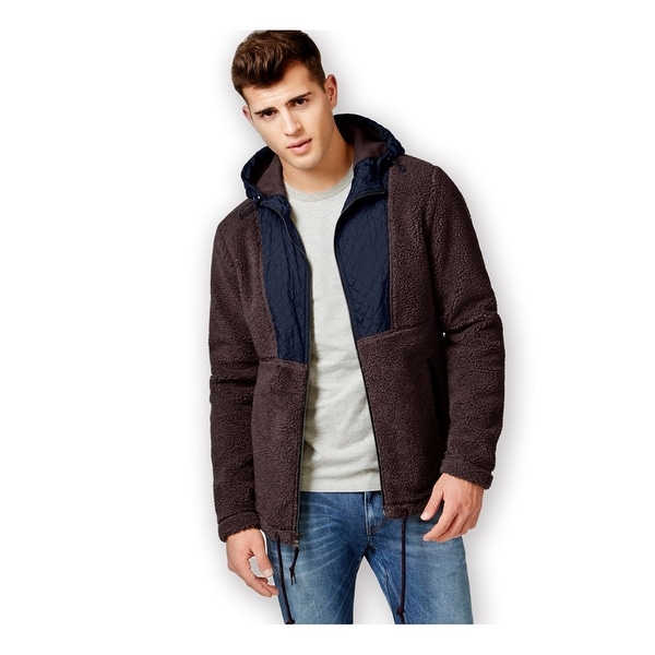fuzzy fleece jacket men's