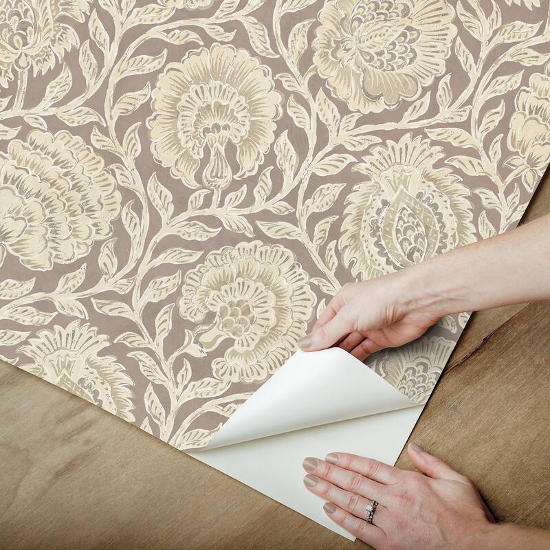 NuWallpaper Nabela Noor Home Aliviya Cha Peel and Stick Wallpaper