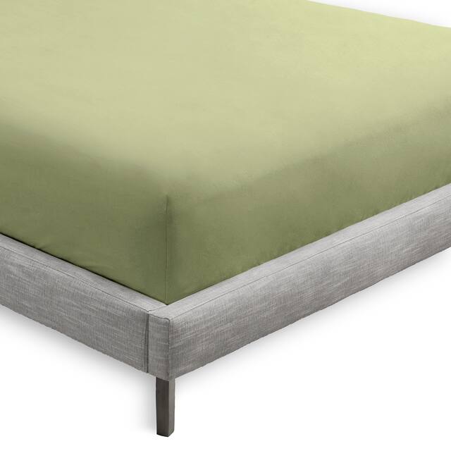 Bare Home 2-Pack Microfiber Fitted Bottom Sheets Deep Pocket