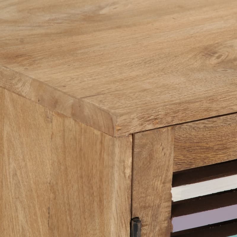 vidaXL Sideboard Storage Cabinet Buffet Sideboard Cabinet Solid Wood Mango