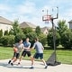 preview thumbnail 8 of 7, Soozier Basketball Hoop Outdoor Portable, 8-10ft Adjustable Basketball Goal