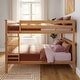 preview thumbnail 13 of 17, Max and Lily Classic Queen over Queen Bunk Bed
