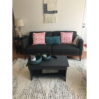 Carson Carrington Siauliai Linen Upholstered Sofa and Loveseat