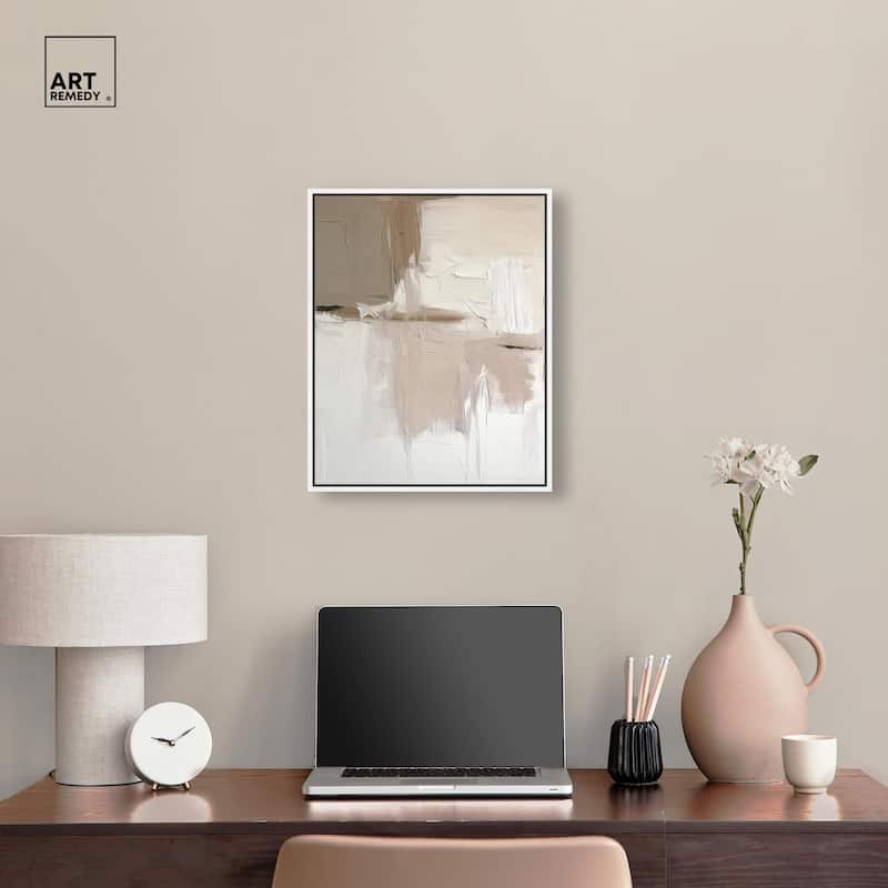 Gentle Strokes of Nature II Canvas by Art Remedy