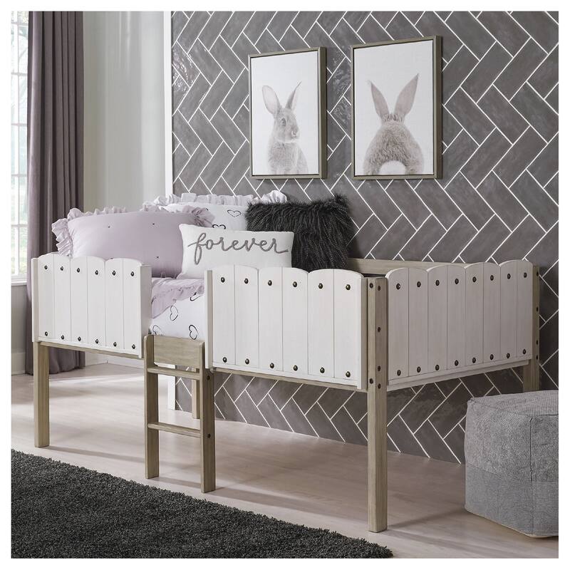 Signature Design by Ashley Wrenalyn Two-tone Twin Loft Bed Frame - Two-tone - Twin