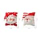 Glitzhome 14"L Hooked 3D Christmas Pillow