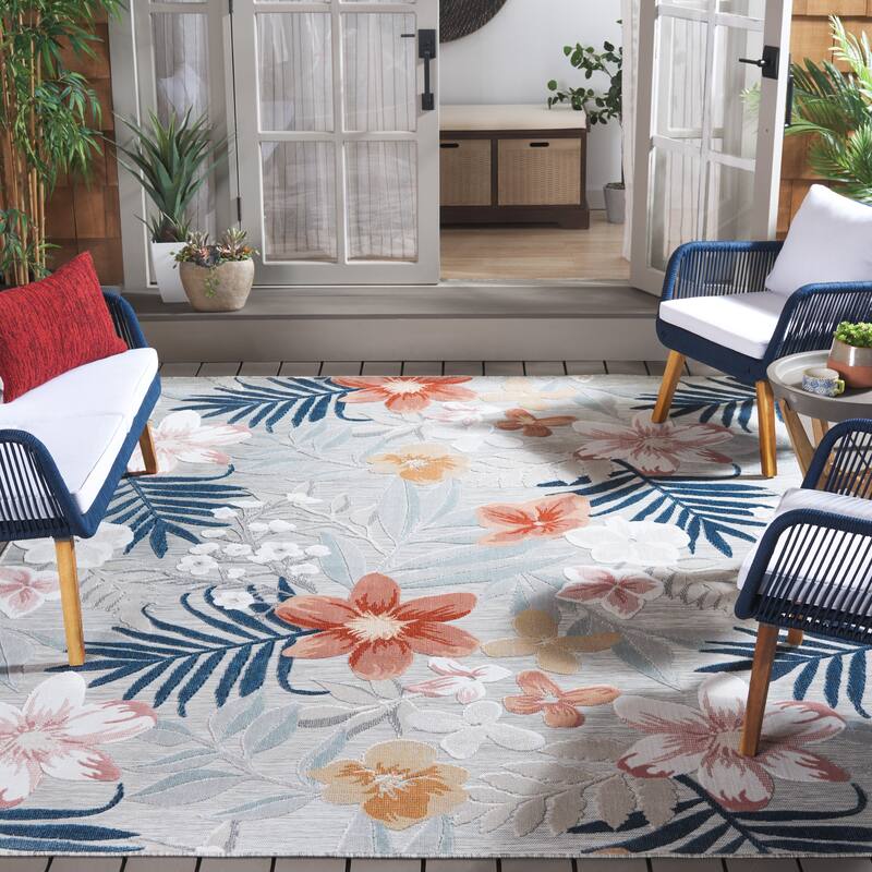 SAFAVIEH Cabana Indoor/ Outdoor Waterproof Transitional Rug