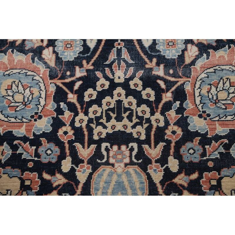 Floral Sultanabad Ziegler Turkish Oriental Area Rug Wool Hand-knotted - 9'9" x 13'0"