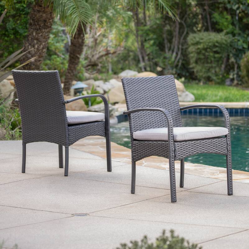 CORDOBA KD PE WICKER DINING CHAIR [SET Of 2 PCS]