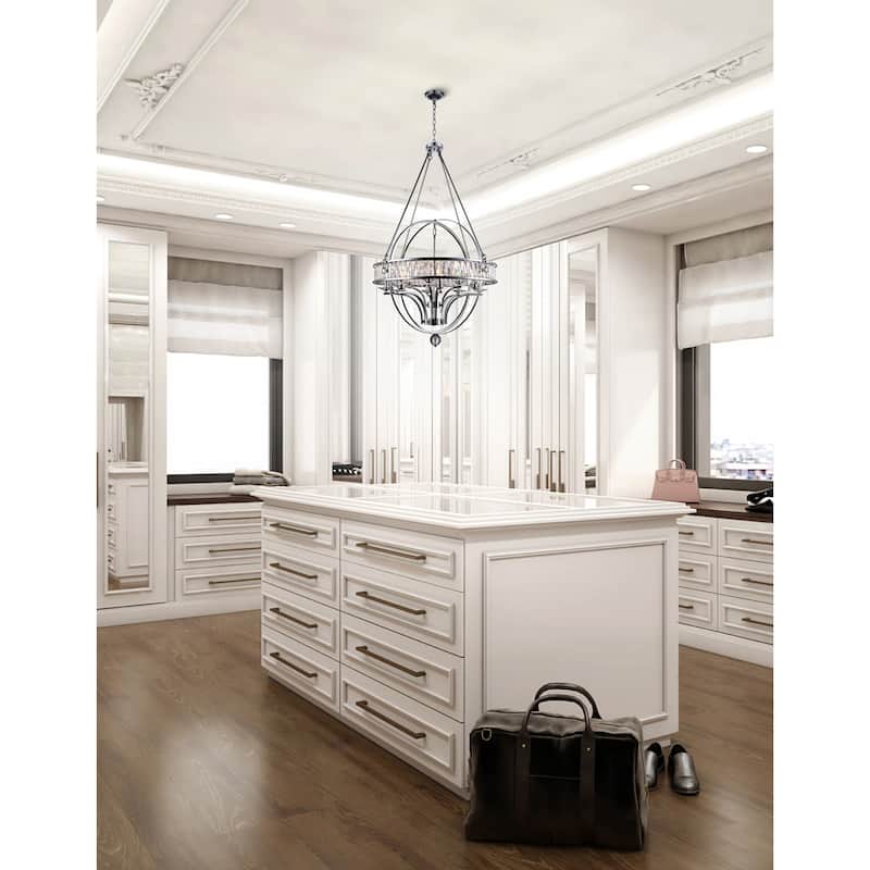 Arkansas 12 Light Chandelier With Chrome Finish