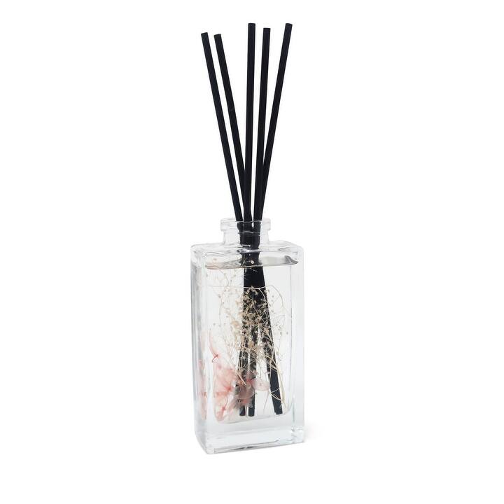 Lily of the Valley Scent Reed Diffuser with Preserved Flowers - Pink