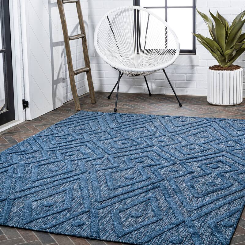 JONATHAN Y Salines Moroccan Diamond Indoor/Outdoor Area Rug