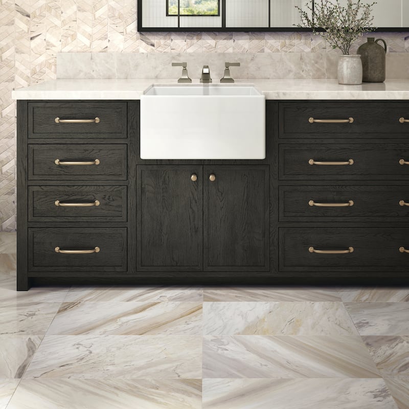 Daltile Pietra Divina 12" x 24" Marble Natural Stone Tile in Polished (6 PC Per Carton) (12.00 SQFT Per Carton)