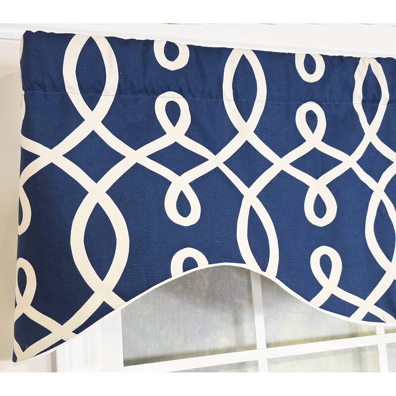 RLF Home Oblique Cornice Valance