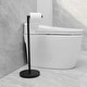 preview thumbnail 6 of 16, Freestanding Toilet Paper Roll Holder for Bathroom Kitchen and Washroom