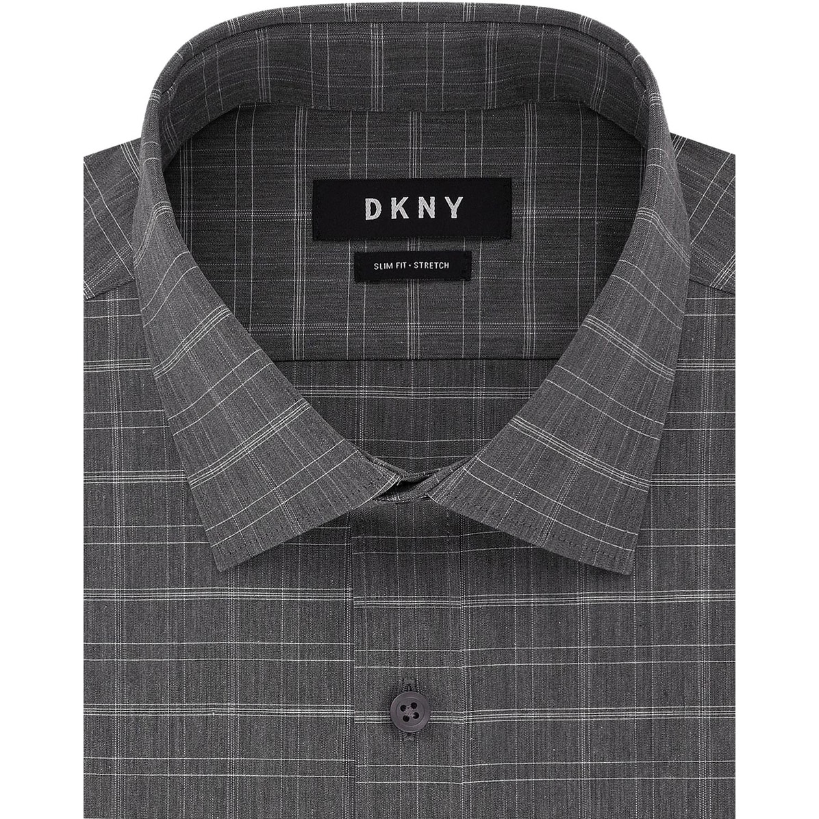 black and white checkered dress shirt