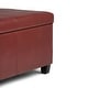 preview thumbnail 74 of 130, WYNDENHALL Franklin 48-in. Wide Contemporary Rectangular Storage Ottoman