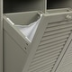 preview thumbnail 28 of 41, Household Essentials Tilt-out Cabinet Laundry Sorter with Shutter Front