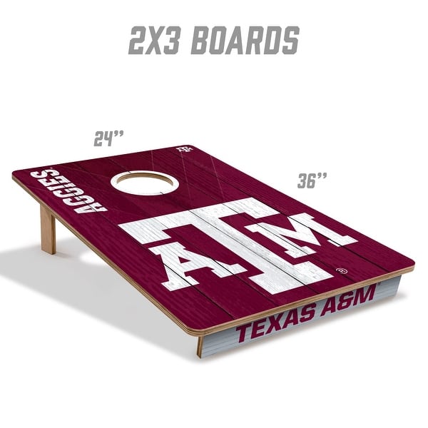 Texas A&M Aggies NCAA Tailgate Cornhole Board Set