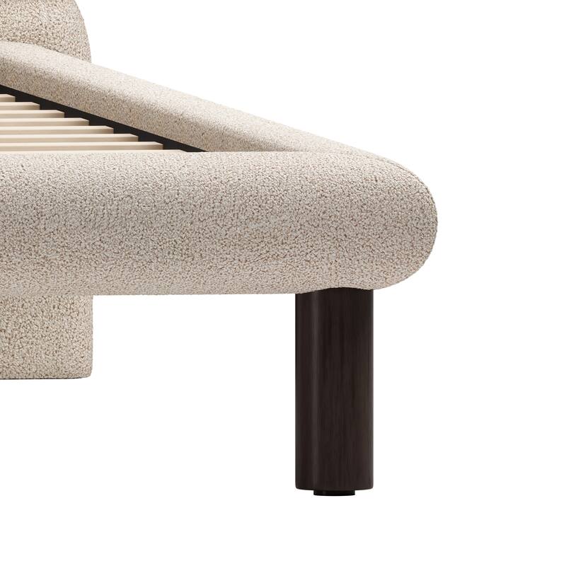 Placid King Bed Beige