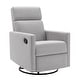preview thumbnail 32 of 49, Roomfitters Modern Upholstered Rocker Nursery Chair, Plush Seating Glider Swivel Recliner Chair, Beige