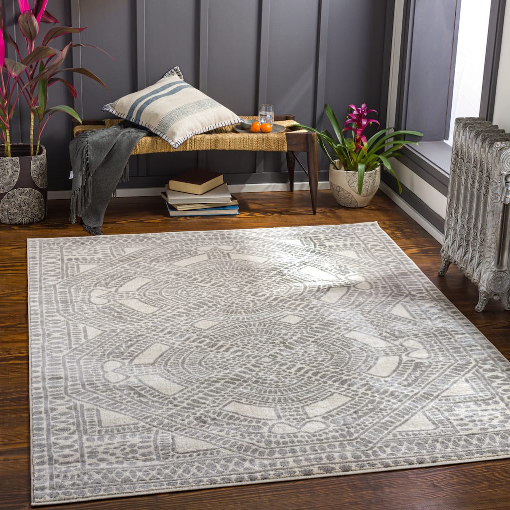 Artistic Weavers Lupe Mosaic Medallion Area Rug