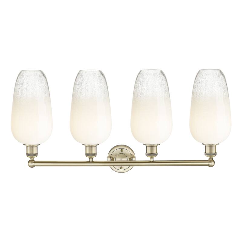 Innovations Lighting Endless Possibilities Edison - Brookhaven Flute - 4 Light 34" Bath Vanity Light