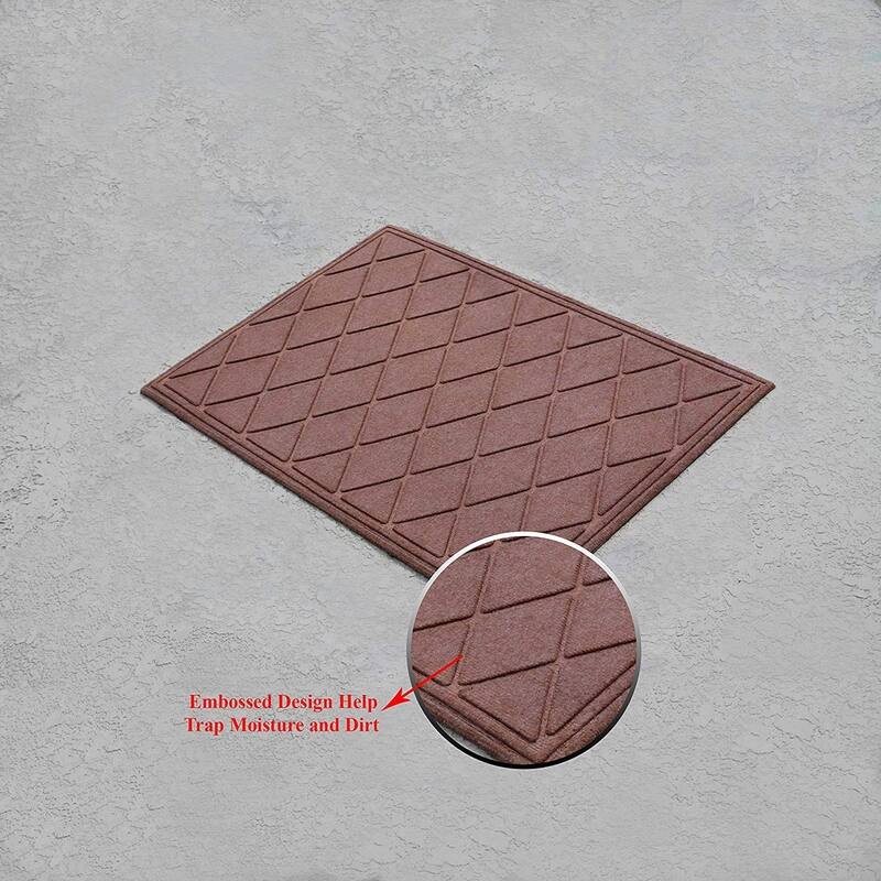 A1HC Water retainer Indoor/Outdoor Doormat, 24" x 36"