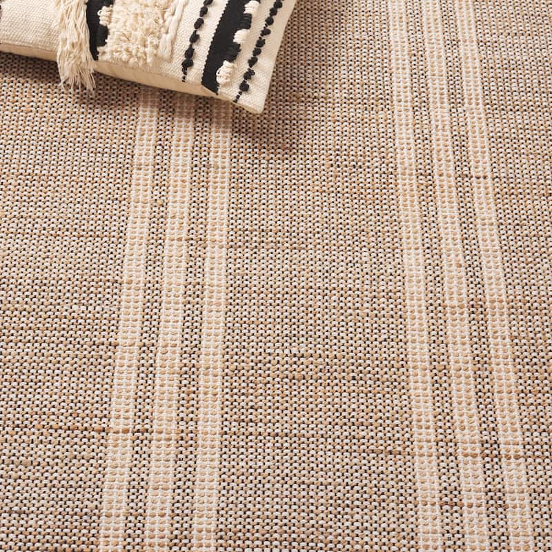 SAFAVIEH Handmade Organica Hodd Jute & Cotton Rug