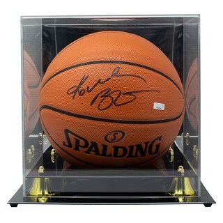 Shop Kobe Bryant Lakers Signed Spalding Replica Basketball W Case