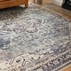 preview thumbnail 2 of 8, Alexander Home Venetian Printed Medallion Distressed Area Rug
