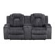 preview thumbnail 13 of 35, Brynda Corduroy 3-Piece Manual Double Reclining Sofa Sets