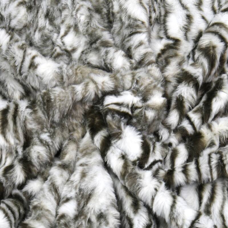 Victoria FauxFur Reversible Sherpa Throw