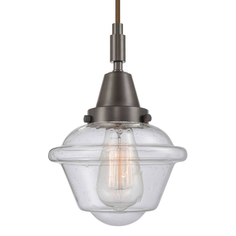 Innovations Lighting 447-1P-G534 Oxford 7" Wide Mini Pendant with - Oil Rubbed Bronze